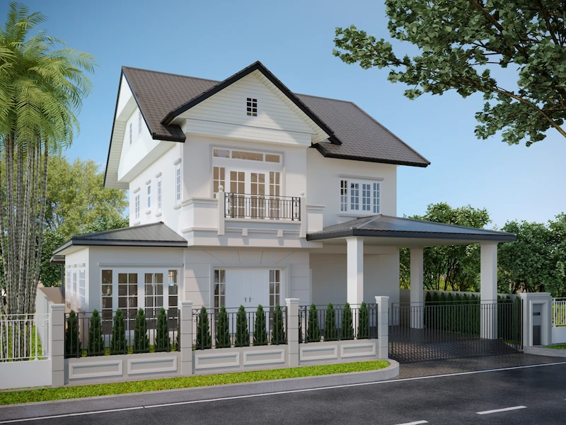 desain rumah elegan modern