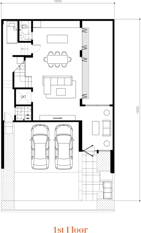 Floor 1 Luxe Manor Eco Town Sawangan