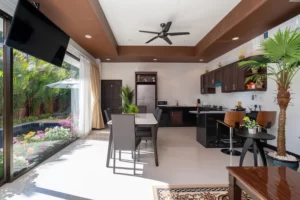 desain dapur mungil terbuka