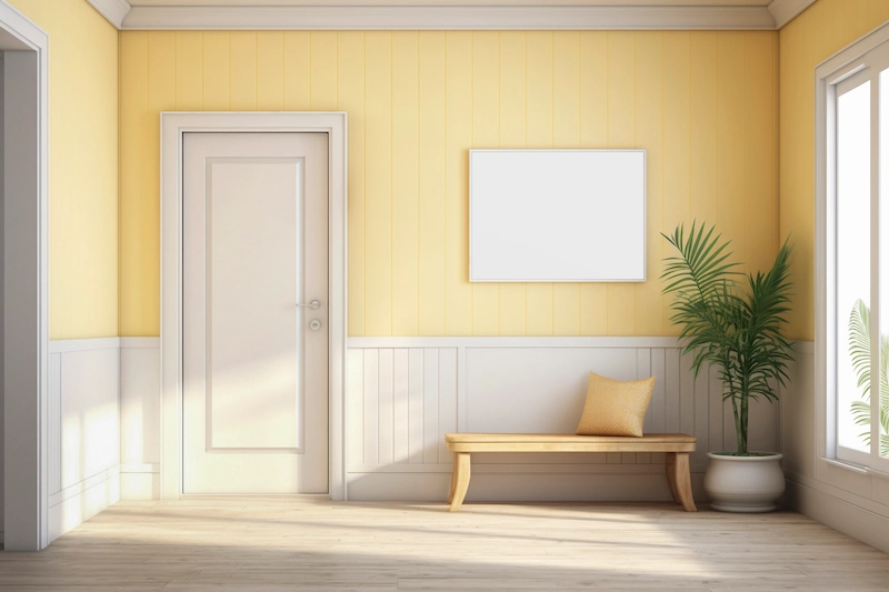 Warna Putih dan Kuning