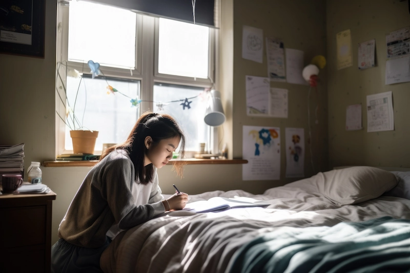 warna cat kamar aesthetic ala korea