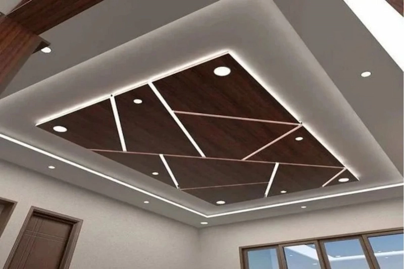 Model Plafon PVC Teras Depan Terbaru Artistik