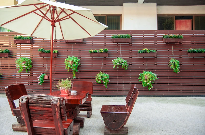 cara bikin taman depan rumah sederhana