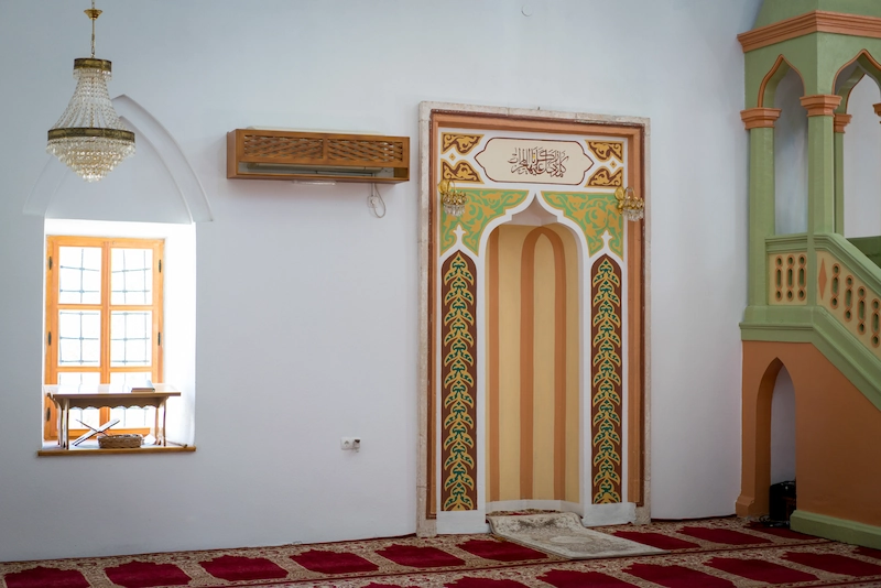 mushola minimalis dalam rumah