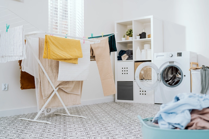 Desain Tempat Cuci Baju dan Jemuran Minimalis 