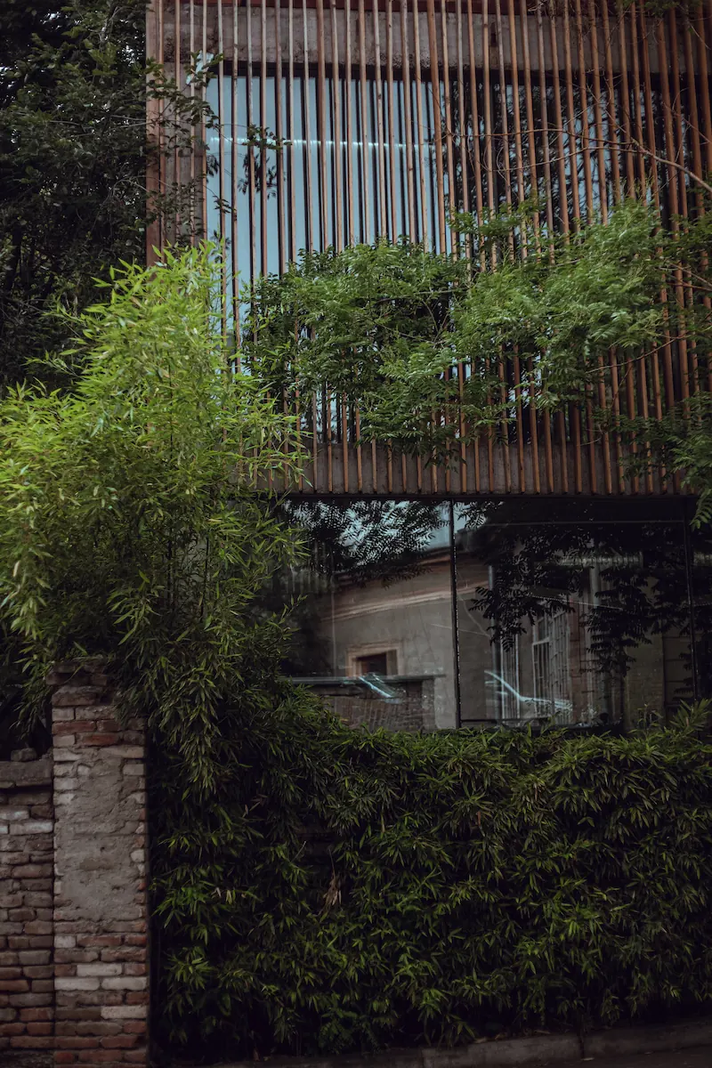 Rumah Dengan Taman Vertikal