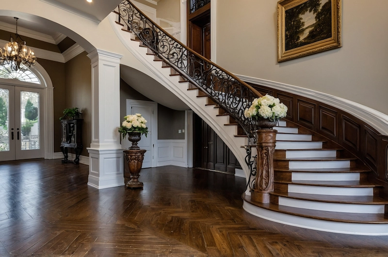 Tangga Rumah Mewah Klasik