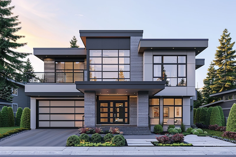 rumah minimalis 2 lantai mewah